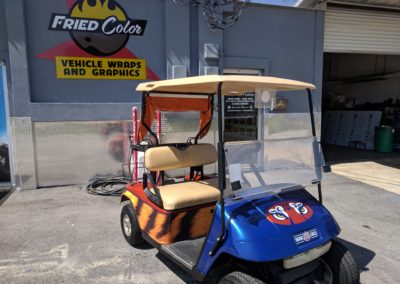 Golf Cart Wrap