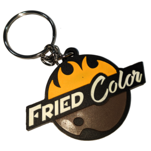Fried Color key chain