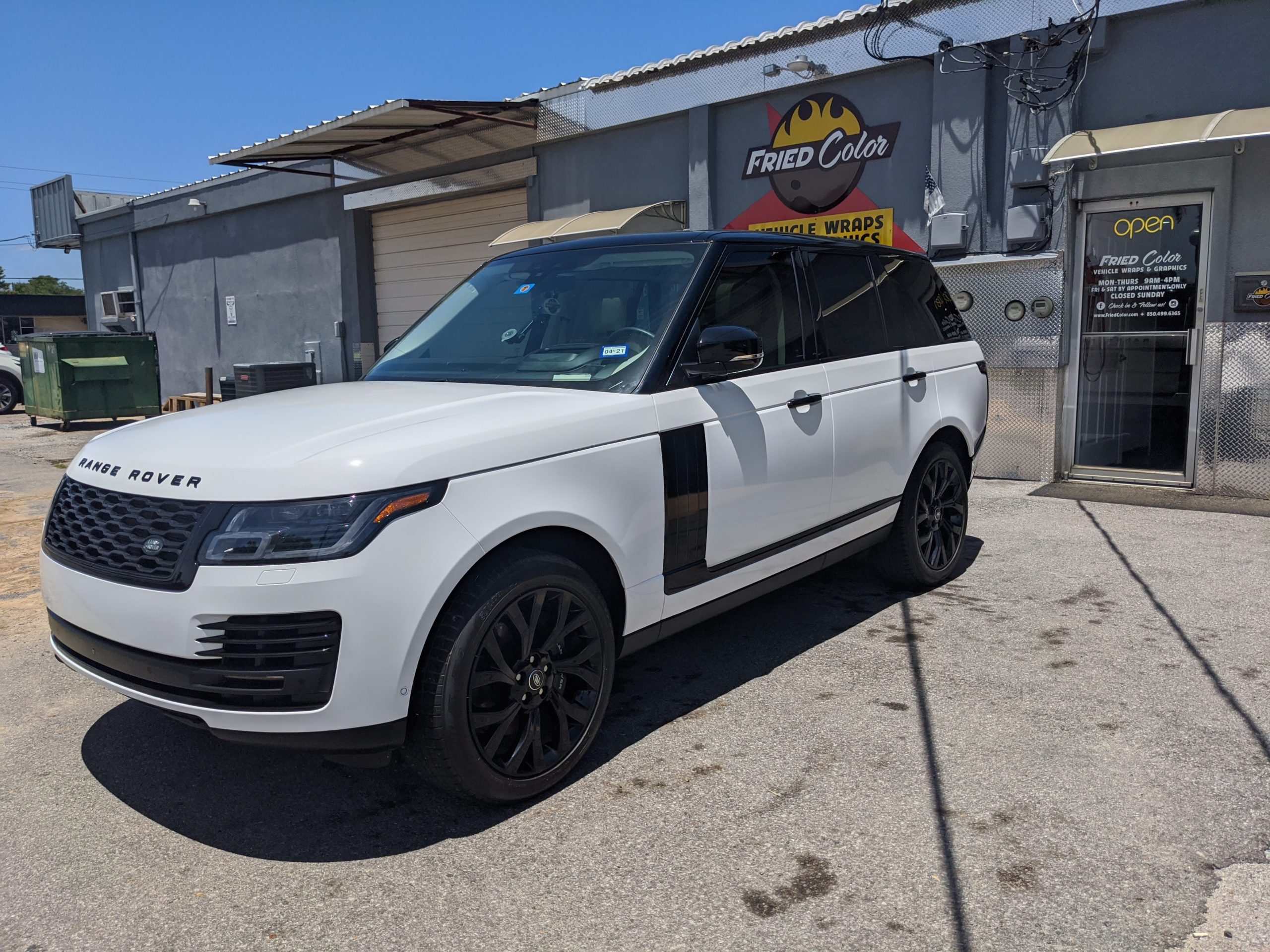 Range Rover Wrapped with Color Change | Fried Color