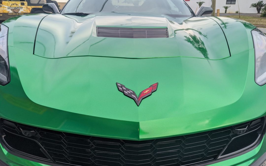 C7 Corvette Gets Color Change Wrap