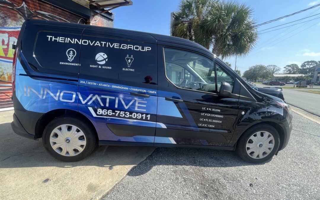 Van Custom Wrap for Local Business