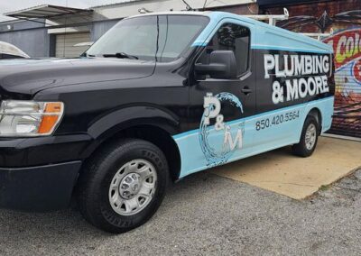 Local Plumbing Co Gets Custom Van Wrap